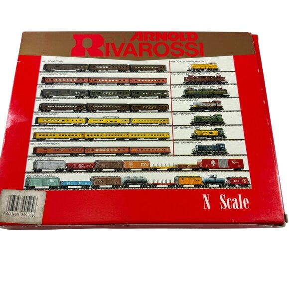 Arnold Rivarossi Set 3 New York Central Railroad Train Cars N Scale 0525 in Box - Picture 3 of 4